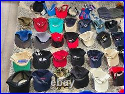 (100+) Hat Cap Wholesale Resale Reseller Flea Market Snapback Vintage Modern Lot