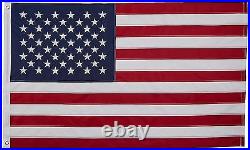 10X19 FT UNITED STATES FLAG American USA Heavy Duty Nylon Embroidered Stars Sewn