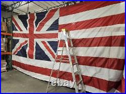 15 ft x 25 ft Sewn USA Grand Union Nylon American Flag 15'x25