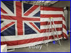 15 ft x 25 ft Sewn USA Grand Union Nylon American Flag 15'x25