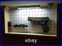 19 WE THE PEOPLE American Flag handgun concealment cabinet hidden gun storage