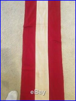 1930's 13 Hand Sewn Stars Cotton USA American Flag Banner, Bunting, 10 ft long
