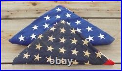 2 United States American 50 Star Flag, Memorabilia Vintage Faded Glory USA F
