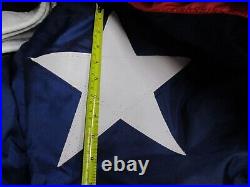 20'x30' AMERICAN FLAG USA 100% HEAVY DUTY NYLON (2) ROPE THIMBLE (3) GROMMETS