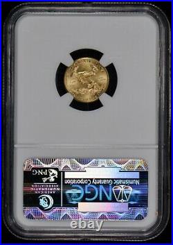 2013 G$5 1/10 oz Gold American Eagle U. S. Flag Label NGC MS 70 SKU-X968