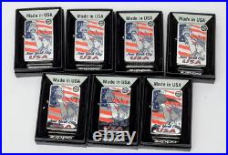 25 x Zippo Lighter Reseller Lot Patriot USA American Freedom Eagle Flag Mint Box