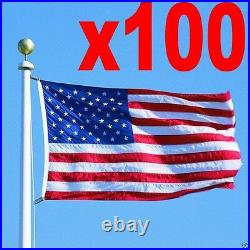 3'x5' Polyester U. S. FLAG USA American Stars Stripes United States Grommets