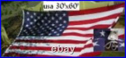 30x60 Embroidered Sewn USA American 600D Nylon Flag 30'x60