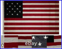 3x5 COTTON War of 1812, 15 Star American Flag Fort McHenry Star Spangled Banner