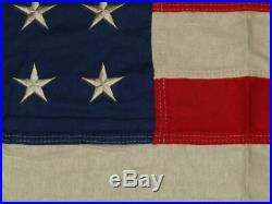 3x5 Embroidered 48 Star USA American Tea Stain Vintage 100% Cotton Flag 3'x5