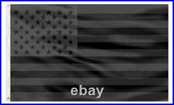 3x5FT All Black American Flag US Black Tactical Decor Blackout USA Wholesale #1