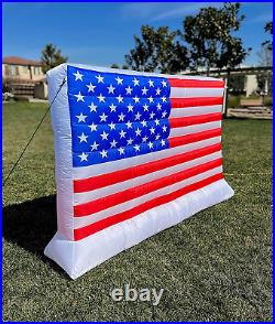 6 Foot Long Patriotic Independence Day 4Th of July Inflatable American USA Flag