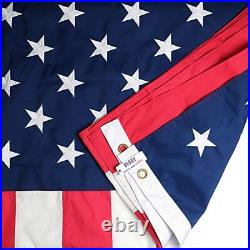 6x10 FT American Made USA Flag Deluxe Long Lasting Outdoor US 6 by 10 foot