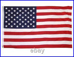 72 3' x 5' FT USA US U. S. American Polyester Flag Stars Brass Grommets Bulk