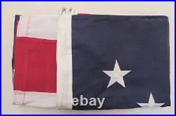 8' x 12' High Grade Polyester American Flag, USA, sewn stars & Stripes