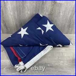 American Flag 12ft x 18ft Valley Forge Koralex II 2-Ply Sewn 100% Polyester USA