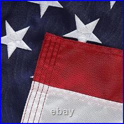 American Flag 5x8 Ft Made in USA TearProof Series for Outside, 5 by 8 foot