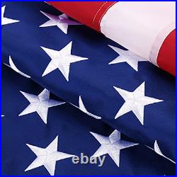 American Flag 6X10 Outdoor Heavy Duty Premium US Flag 6X10 FT Giant USA Flag