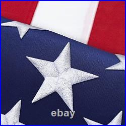 American Flag 6x10 FT Outdoor Deluxe American Flags for Outside 6x10, USA
