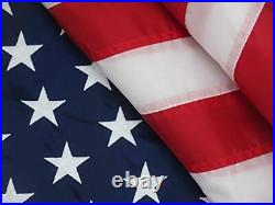 American Flag 6x10 with Grommets Tough Durable All Weather Nylon Made in USA