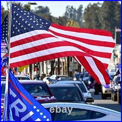 American Flag 8x12 FT For Outside 100% In USA Most Durable Heavy Duty Luxur