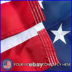 American Flag 8x12 FT USA US Flag Embroidered Stars Sewn Stripes Brass Gromme