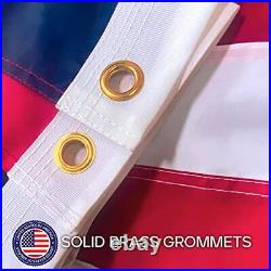 American Flag 8x12 FT USA US Flag Embroidered Stars Sewn Stripes Brass Gromme