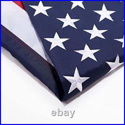 American Flag For Outside 8x12 FT, Heavy Duty US Flag Outdoor, USA Flags with