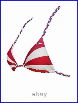 American Flag USA RED WHITE Blue July 4th Swimsuit Monokini Bikini S M L XL