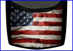 American Flag Vintage Waving USA Truck Decal Car Graphic Hood Vinyl Wrap 58x65