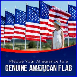 American Flags for outside 4X6 Made in USA USA Flag, Outdoor Heavy Duty Americ