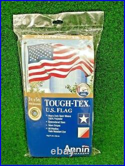 American Tough Tex Flag 3ft x 5ft Polyester By Annin