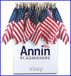 Annin Flagmakers 41294 8 x 12 USA / American Hand Flag Quantity 144