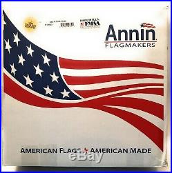 Annin Us American Flag 10 X 15 Tough Tex Model 2760, Made In Usa, New In Box
