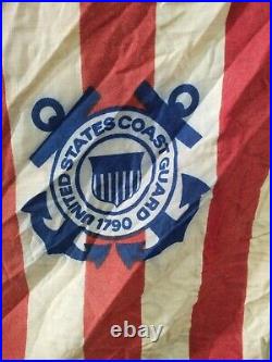 Antique American usa flag 13 star coast guard item 88