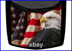 Bald Eagle Patriotic USA Flag American Truck Hood Wrap Vinyl Car Graphic Decal