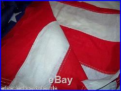Best Valley Forge AMERICAN FLAG 100% Cotton Bunting MADE IN USA 5' X 9.5' NEW