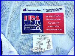 CHAMPION 1996 USA OLYMPICS BASKETBALL Dream Team WINDBREAKER JACKET XL Vintage