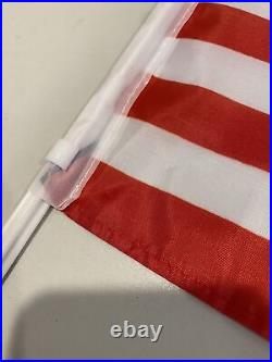 Car Dealer Supplies 120 Pack USA American Car Window Clip On USA Flag 17x12