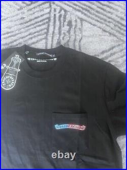 Chrome Hearts American USA Flag pocket shirt Size XL