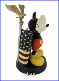 DISNEY MICKEY MOUSE with AMERICAN FLAG with EAGLE USA BRAND NEW FREE SHIPPING