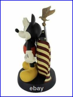 DISNEY MICKEY MOUSE with AMERICAN FLAG with EAGLE USA BRAND NEW FREE SHIPPING