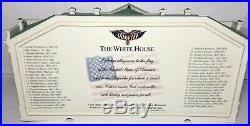 Dept 56 The White House American Pride Collection with Scroll & USA Flag 57701