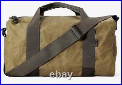 Filson Small Tin Cloth Field Duffle Bag NEW 11070110 Twill Dark Tan Duffel