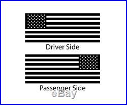 Ford Excursion American USA Flag Decals fits Side window EX1