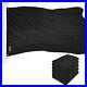 G128 5 Pack All Black American USA Flag 3x5 ft Embroidered Stars Sewn Stripes