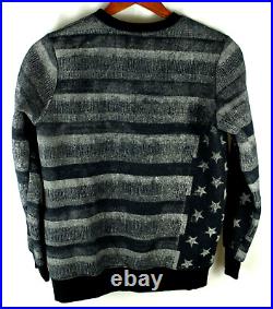 Givenchy Paris USA American Flag Sweatshirt Size S