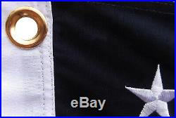 Heavy Cotton 48 Star American Flag 3 X 5 Old Glory Sewn And Embroidered USA