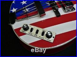 Hofner HCT 500/1-USA Contemporary BEATLE BASS AMERICAN FLAG TOASTER PICKUPS