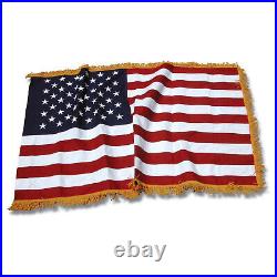 Indoor American Flag 4ft x 6ft Nylon